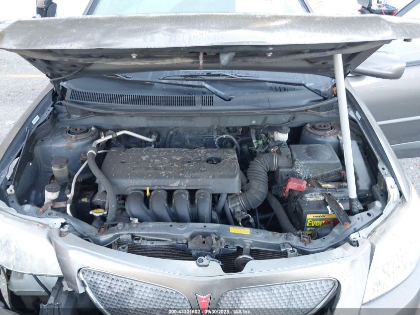 2005 Pontiac Vibe VIN: 5Y2SL63865Z433815 Lot: 43331602