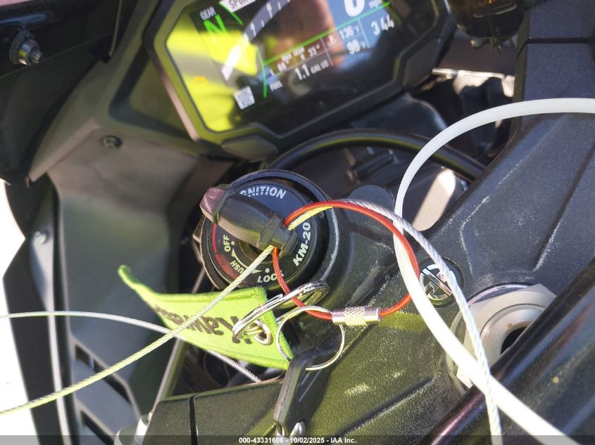 2022 Kawasaki Zx1002 M VIN: JKBZXVM11NA002186 Lot: 43331606