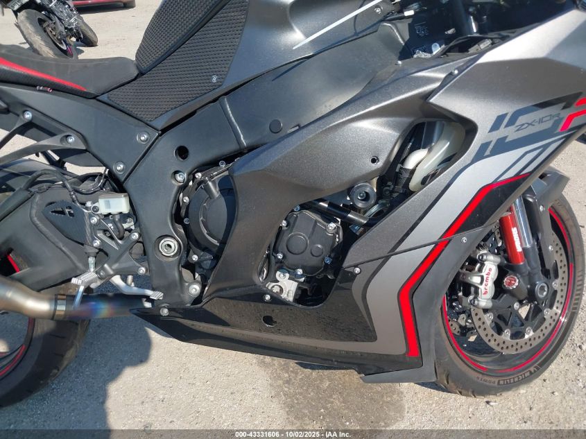 2022 Kawasaki Zx1002 M VIN: JKBZXVM11NA002186 Lot: 43331606