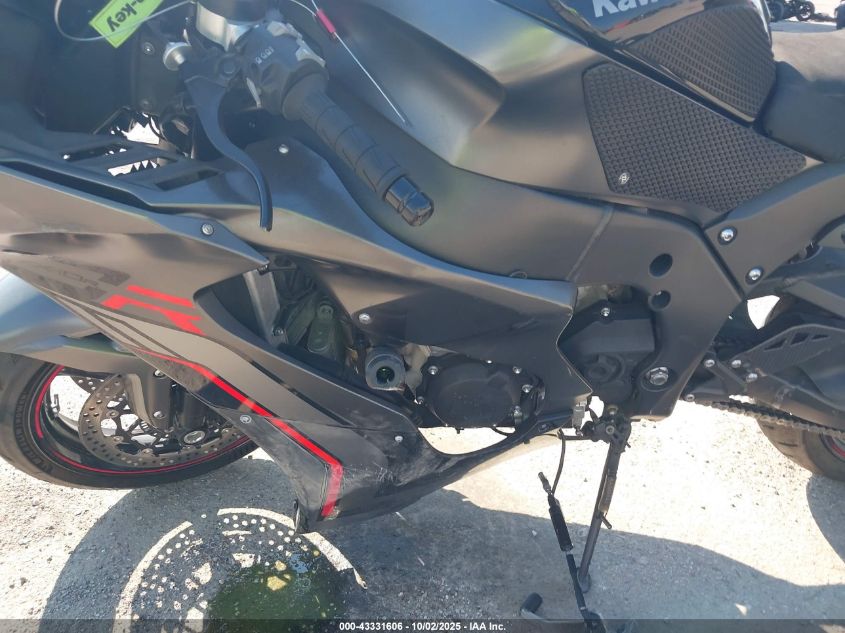 2022 Kawasaki Zx1002 M VIN: JKBZXVM11NA002186 Lot: 43331606