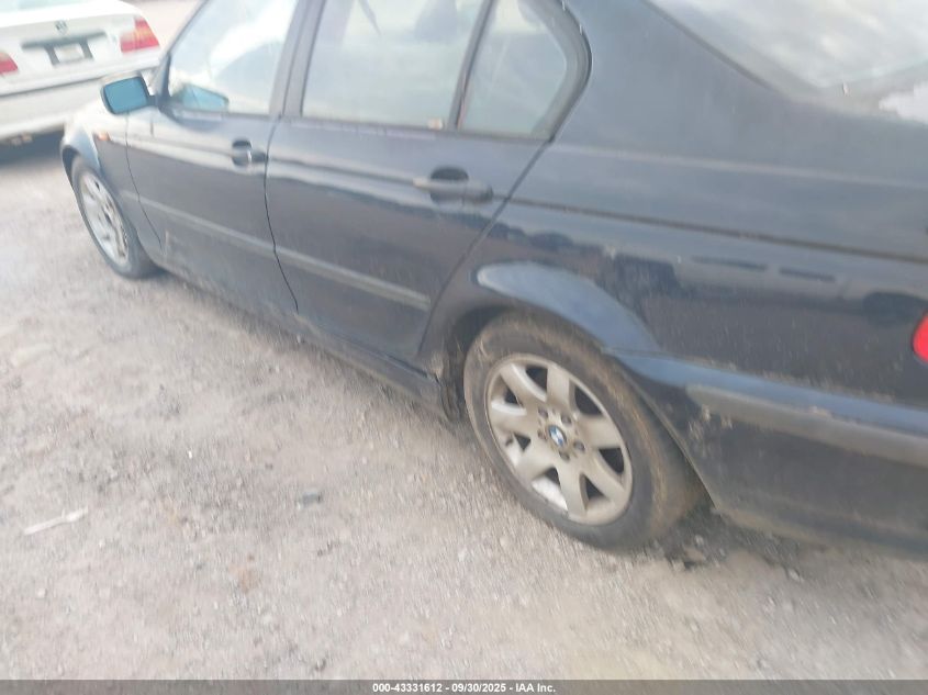 2005 BMW 325I VIN: WBAEV33495KW16957 Lot: 43331612