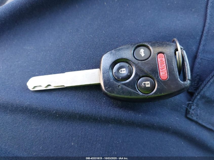 2009 Honda Accord 2.4 Lx-P VIN: 1HGCP264X9A186234 Lot: 43331619