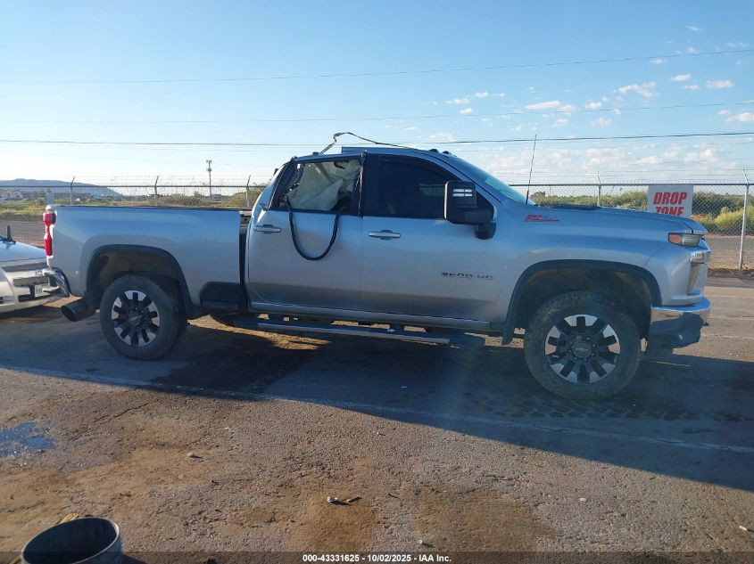 2021 Chevrolet Silverado 2500Hd 4Wd Standard Bed Lt VIN: 1GC4YNEY7MF206814 Lot: 43331625