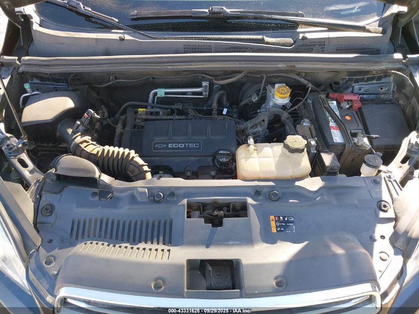 2016 Chevrolet Trax 1Ls VIN: 3GNCJKSB2GL255631 Lot: 43331626