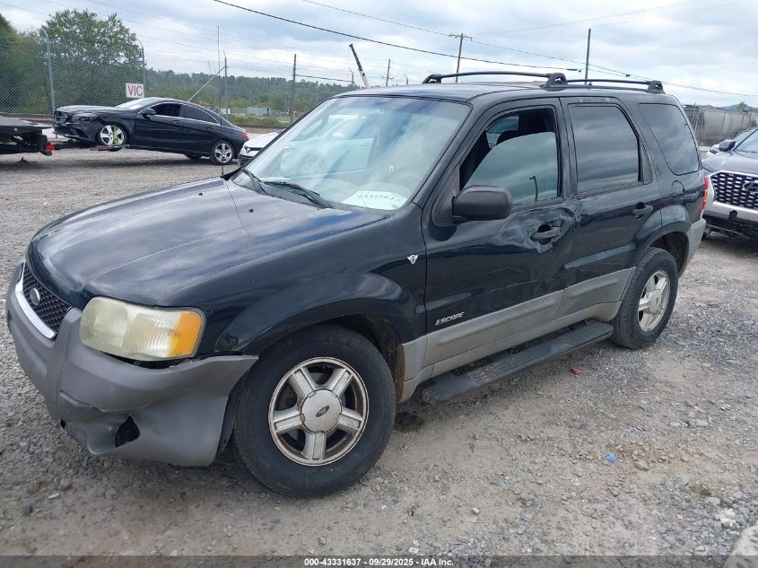 2002 Ford Escape Xlt VIN: 1FMYU03142KB01170 Lot: 43331637