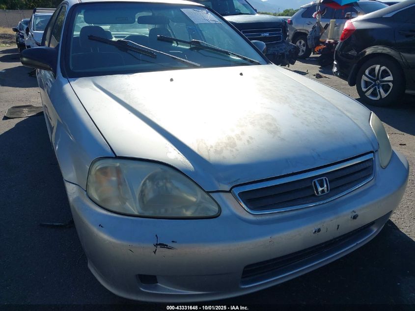 1999 Honda Civic Value Package VIN: 2HGEJ6619XH528021 Lot: 43331648