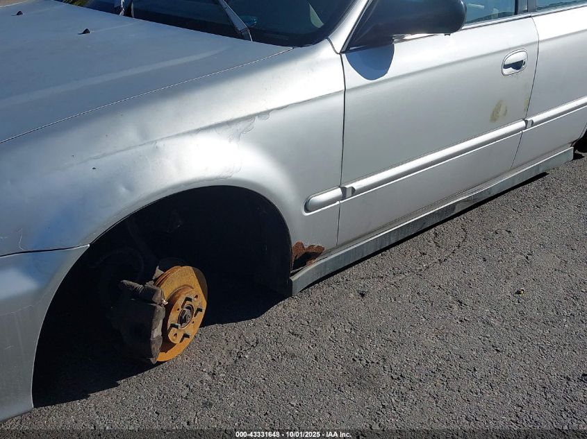 1999 Honda Civic Value Package VIN: 2HGEJ6619XH528021 Lot: 43331648