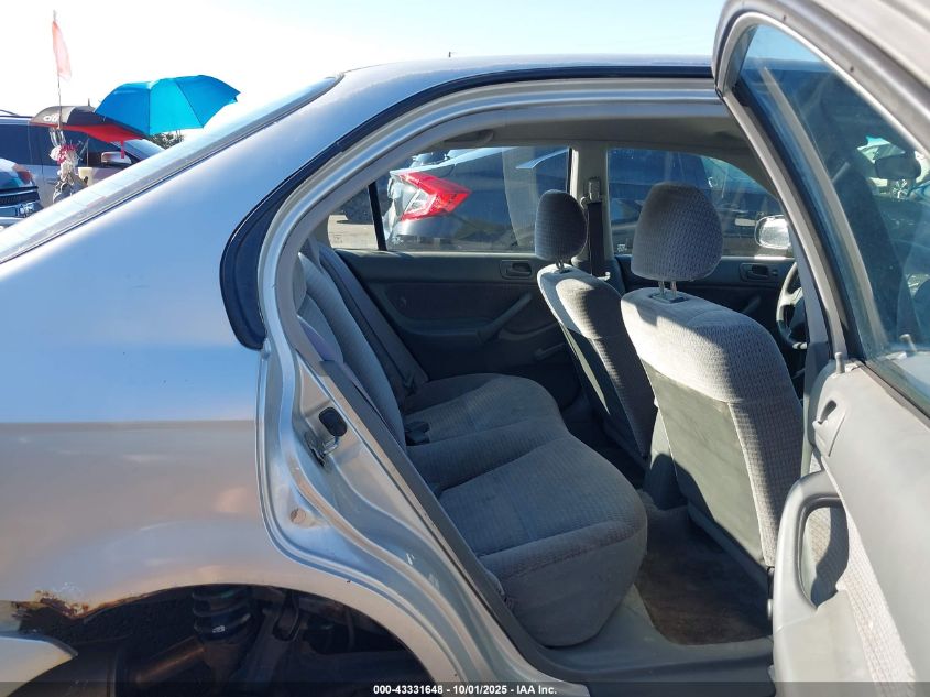 1999 Honda Civic Value Package VIN: 2HGEJ6619XH528021 Lot: 43331648