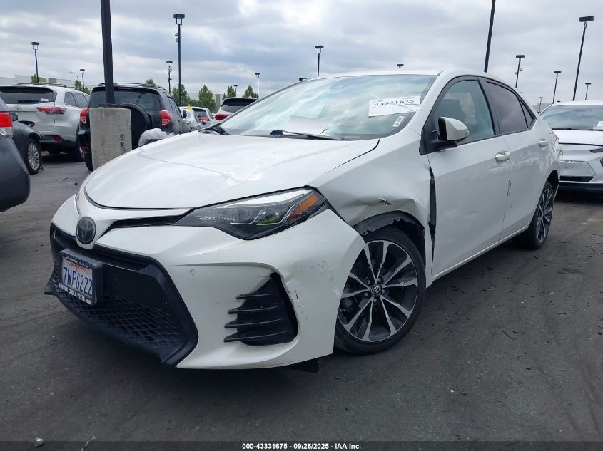 2017 Toyota Corolla Xse VIN: 5YFBURHE6HP610763 Lot: 43331675