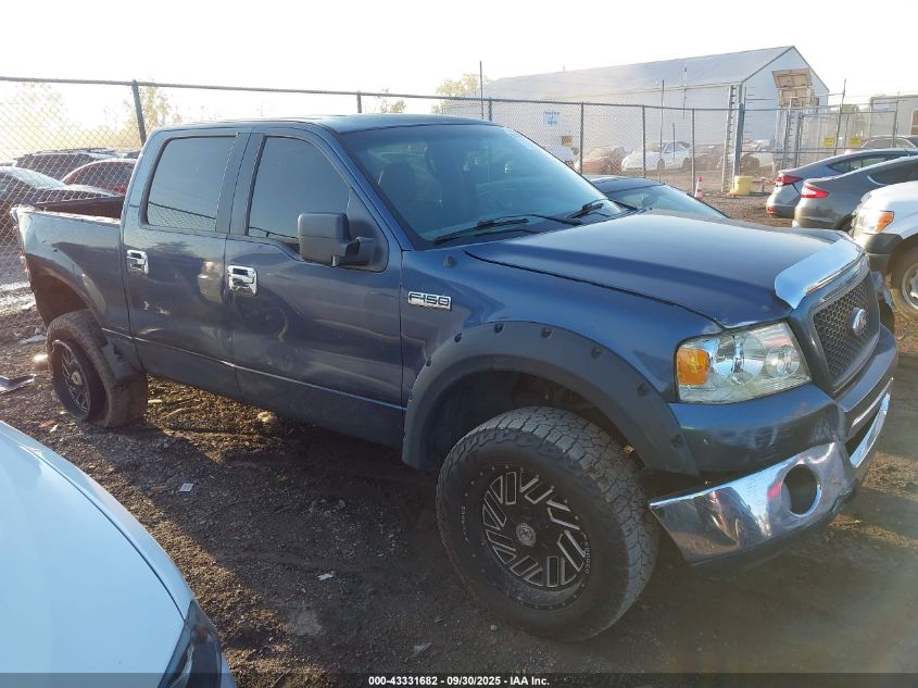 2006 Ford F-150 Xlt VIN: 1FTRW14W76FA76735 Lot: 43331682