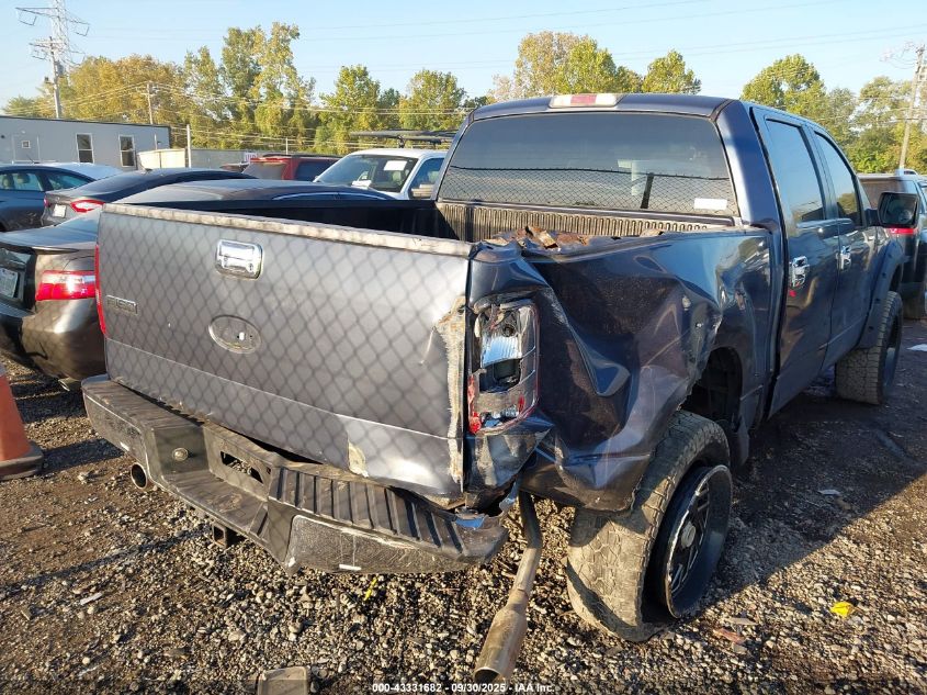 2006 Ford F-150 Xlt VIN: 1FTRW14W76FA76735 Lot: 43331682