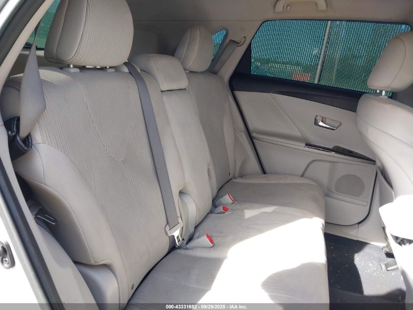 2010 Toyota Venza Base V6 VIN: 4T3BK3BB3AU043781 Lot: 43331692