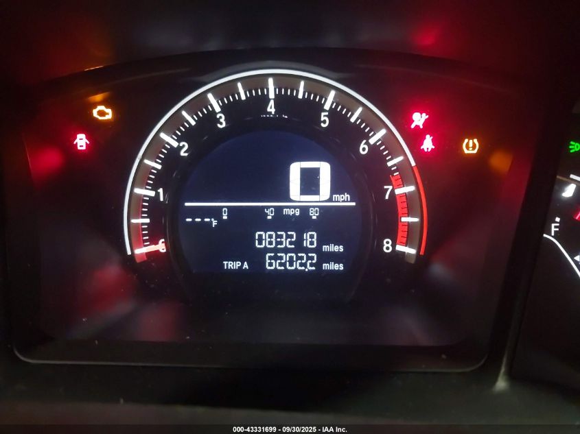 2018 Honda Civic Lx VIN: 2HGFC2F52JH527598 Lot: 43331699