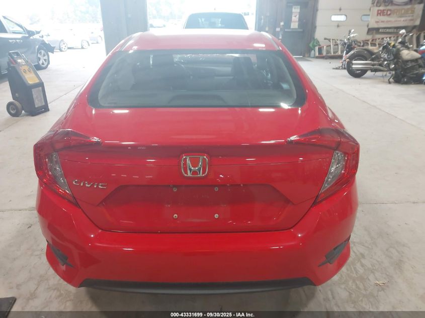 2018 Honda Civic Lx VIN: 2HGFC2F52JH527598 Lot: 43331699