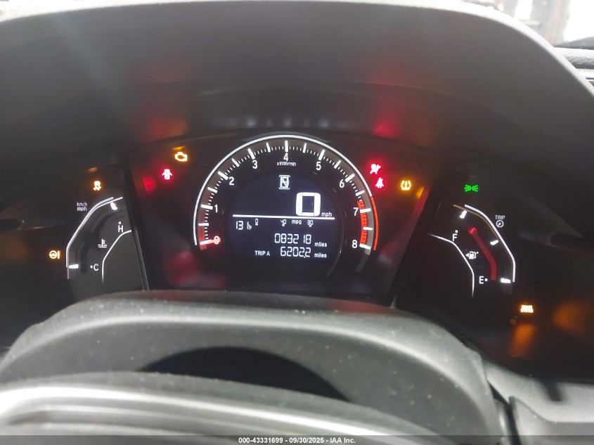 2018 Honda Civic Lx VIN: 2HGFC2F52JH527598 Lot: 43331699