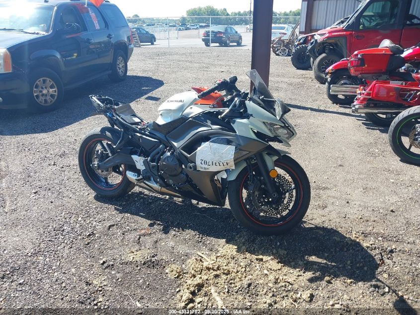 2023 Kawasaki Ex650 R VIN: ML5EXER19PDA85303 Lot: 43331702