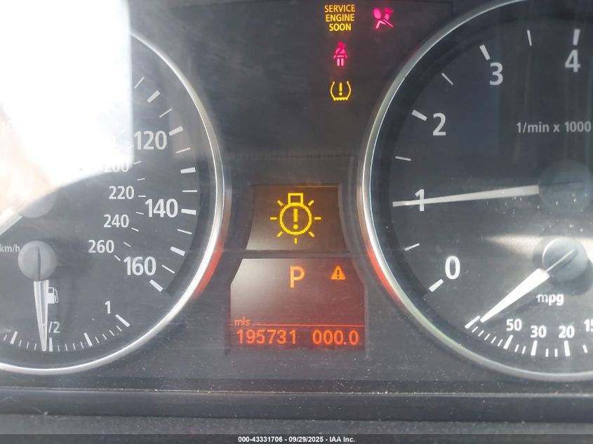 2006 BMW 330Xi VIN: WBAVD33526KV64052 Lot: 43331706