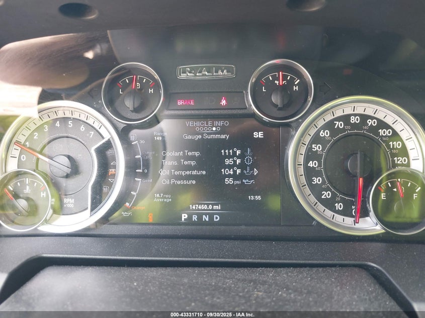 2014 RAM 1500 BIG HORN - 1C6RR7LT7ES309530