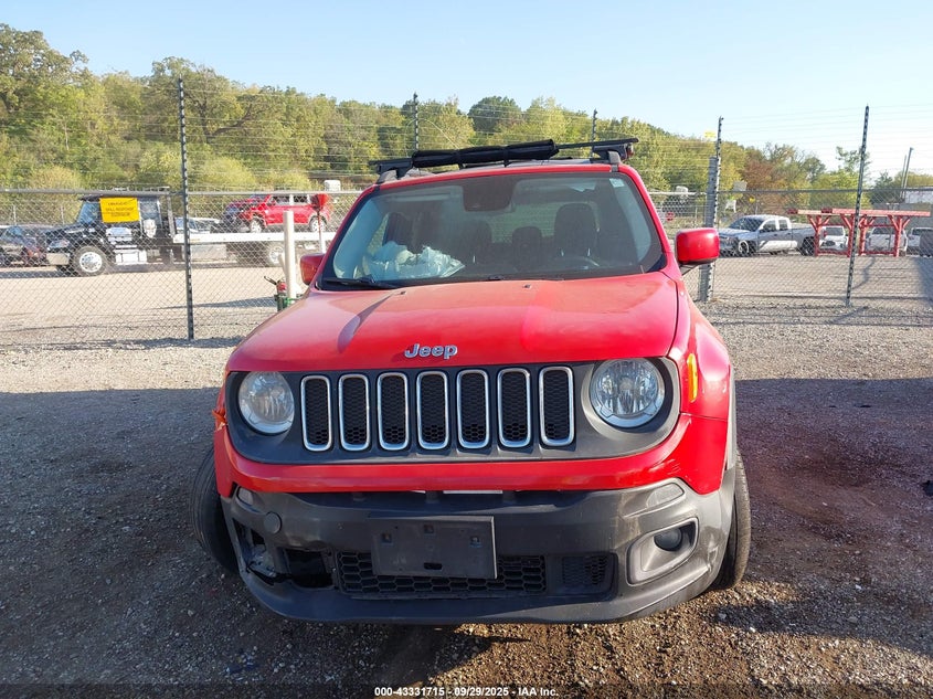 2016 JEEP RENEGADE LATITUDE - ZACCJBBT6GPD00319