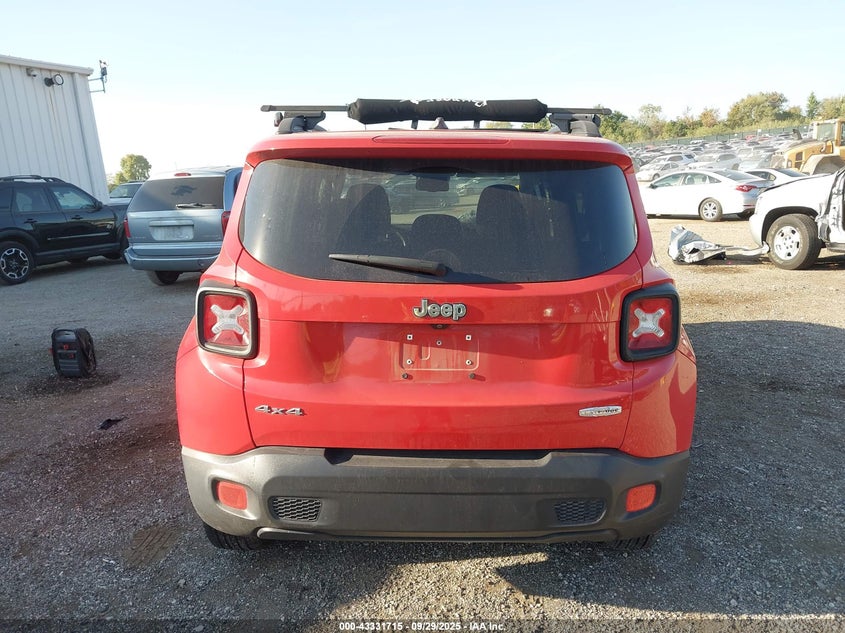 2016 JEEP RENEGADE LATITUDE - ZACCJBBT6GPD00319