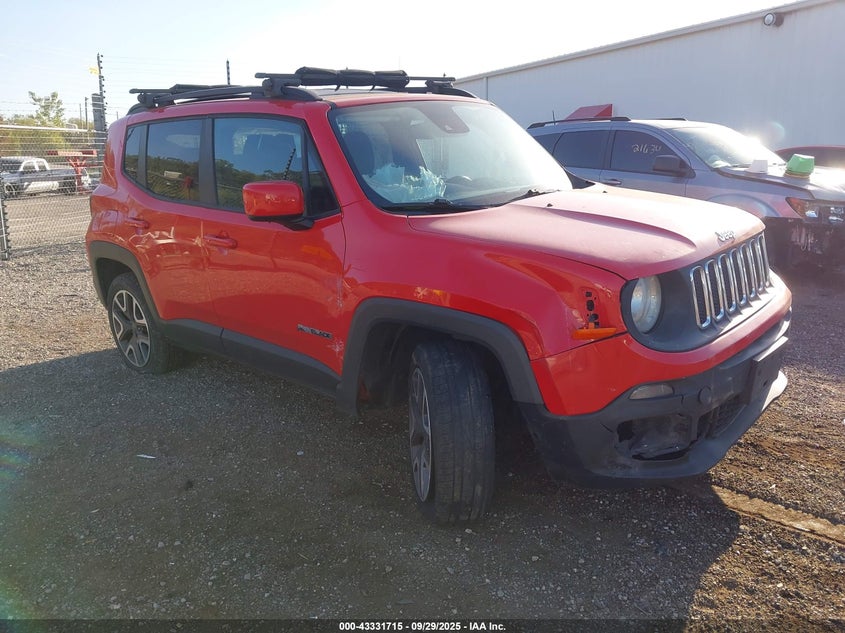 2016 JEEP RENEGADE LATITUDE - ZACCJBBT6GPD00319