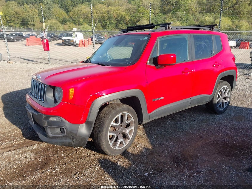 2016 JEEP RENEGADE LATITUDE - ZACCJBBT6GPD00319