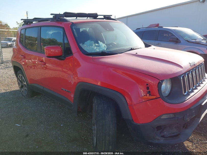 2016 JEEP RENEGADE LATITUDE - ZACCJBBT6GPD00319