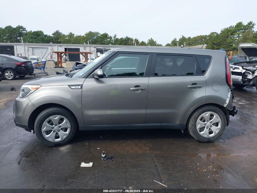 2015 Kia Soul VIN: KNDJN2A20F7127462 Lot: 43331717