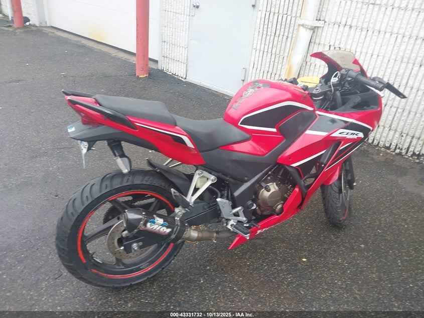 2019 HONDA CBR300 R MLHNC5107K5500846