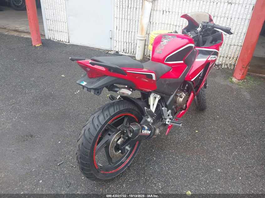 2019 HONDA CBR300 R MLHNC5107K5500846