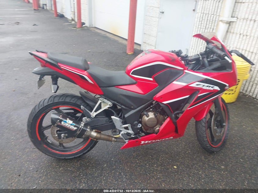 2019 HONDA CBR300 R MLHNC5107K5500846