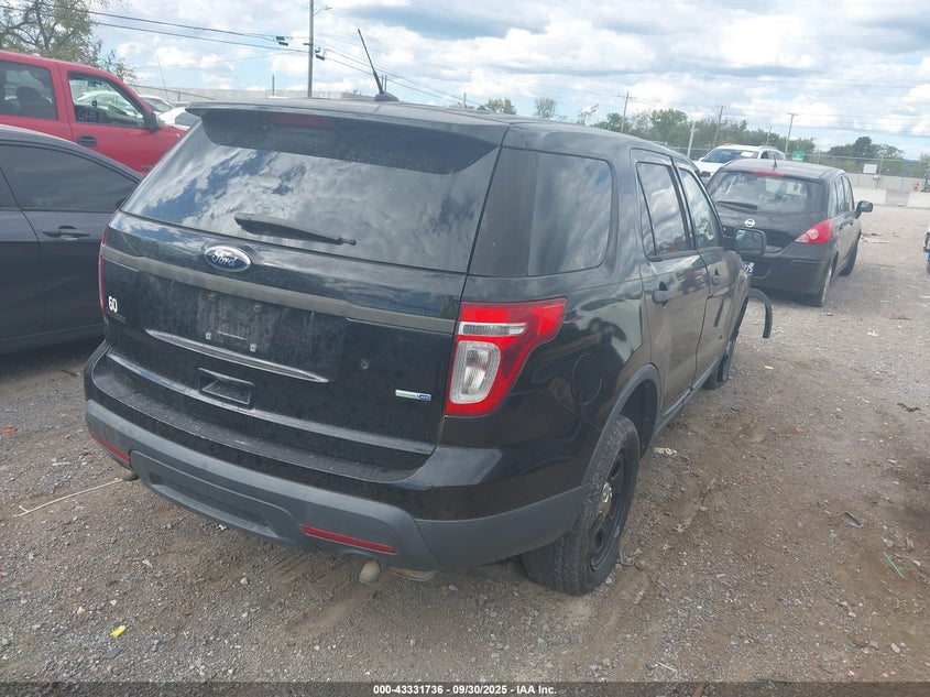 2014 FORD POLICE INTERCEPTOR - 1FM5K8ARXEGA76010