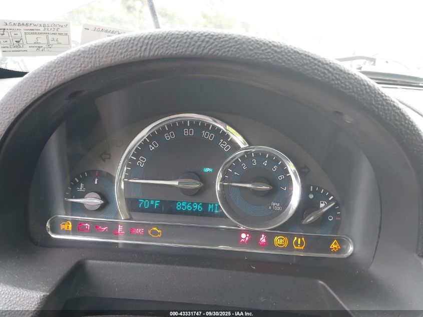 2011 Chevrolet Hhr Lt VIN: 3GNBABFW2BS501424 Lot: 43331747