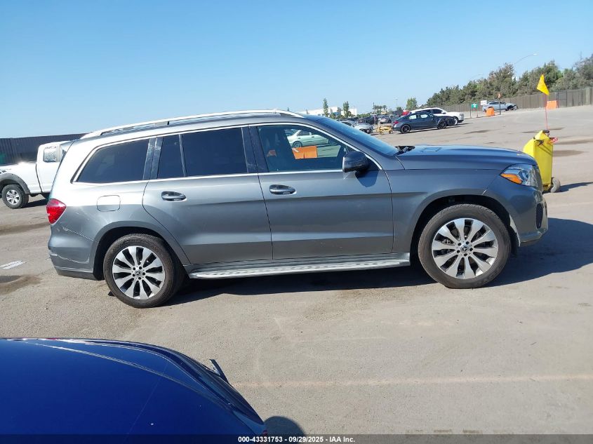 2019 Mercedes-Benz Gls 450 4Matic VIN: 4JGDF6EE9KB230176 Lot: 43331753