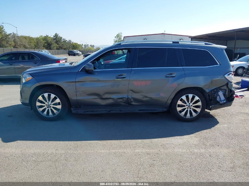2019 Mercedes-Benz Gls 450 4Matic VIN: 4JGDF6EE9KB230176 Lot: 43331753