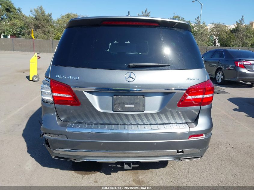 2019 Mercedes-Benz Gls 450 4Matic VIN: 4JGDF6EE9KB230176 Lot: 43331753