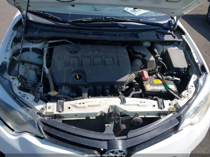 2016 Toyota Corolla L VIN: 5YFBURHE6GP396307 Lot: 43331765