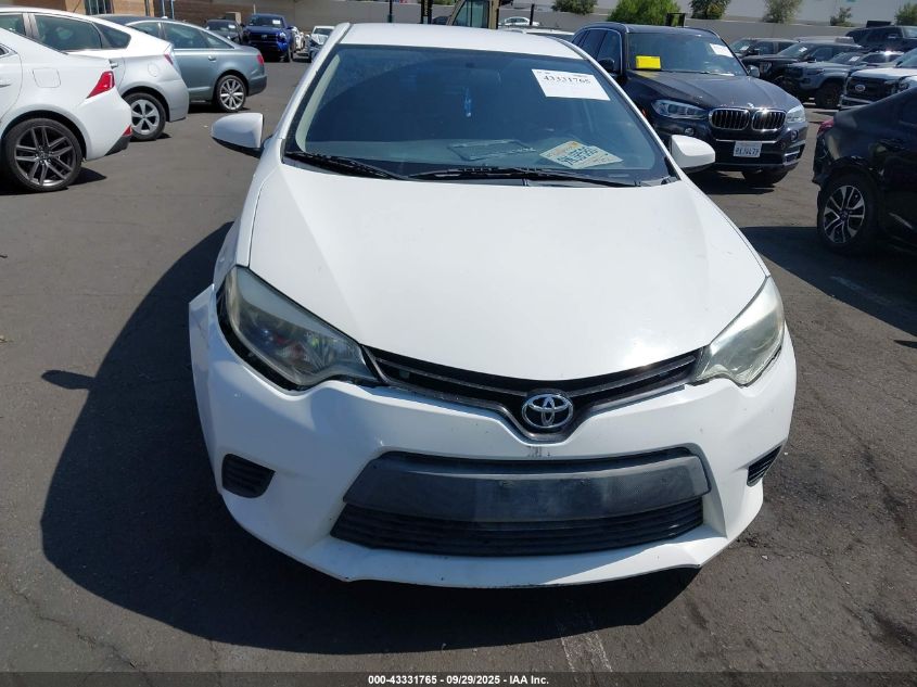 2016 Toyota Corolla L VIN: 5YFBURHE6GP396307 Lot: 43331765