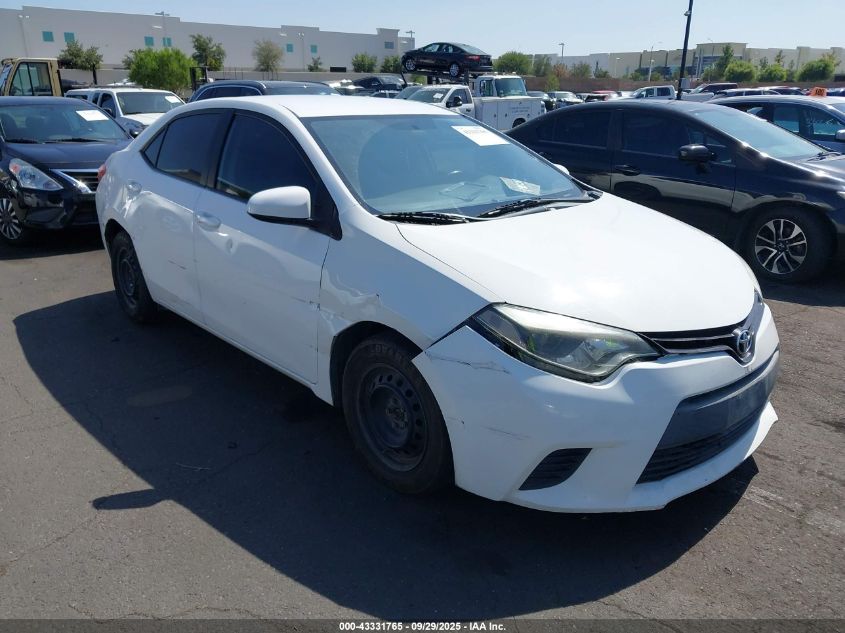 2016 Toyota Corolla L VIN: 5YFBURHE6GP396307 Lot: 43331765
