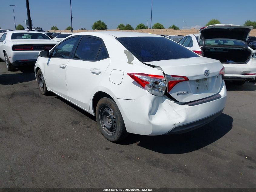2016 Toyota Corolla L VIN: 5YFBURHE6GP396307 Lot: 43331765