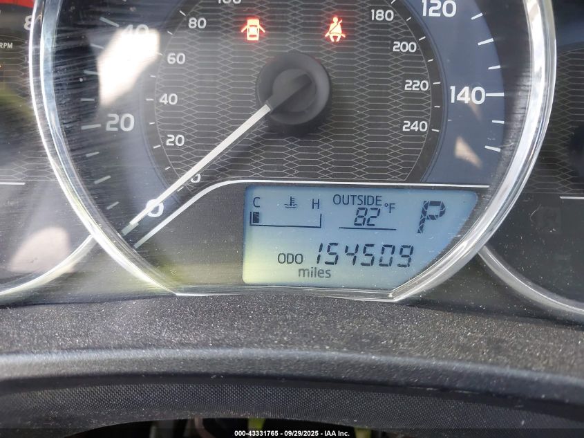 2016 Toyota Corolla L VIN: 5YFBURHE6GP396307 Lot: 43331765