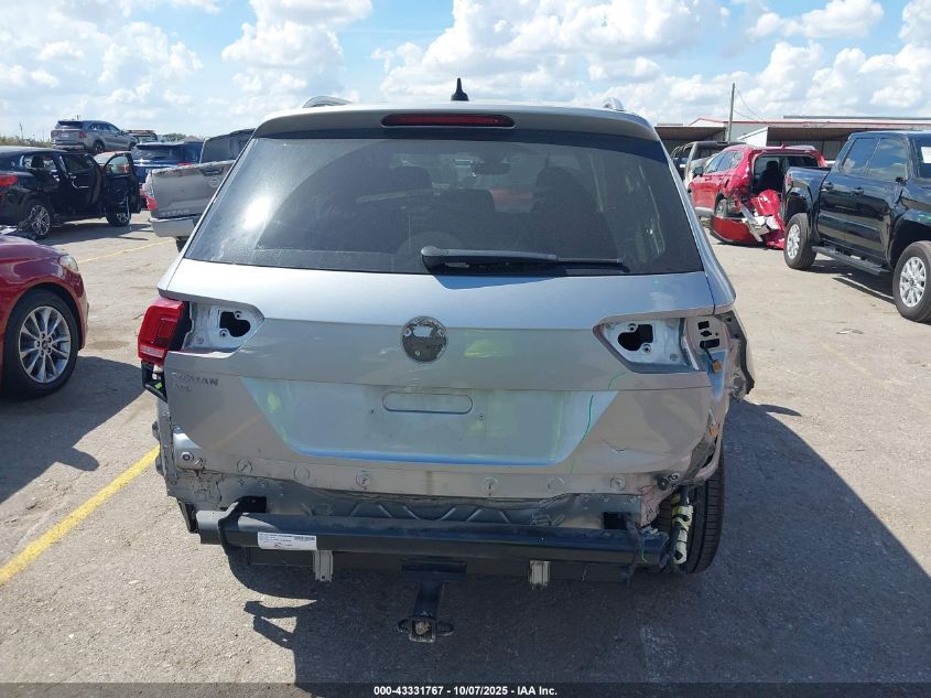 2020 Volkswagen Tiguan 2.0T Se/2.0T Se R-Line Black/2.0T Sel VIN: 3VV3B7AXXLM092877 Lot: 43331767