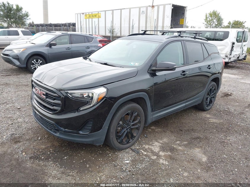 2019 GMC Terrain Sle black other gasoline 3GKALMEV6KL375411 photo #3
