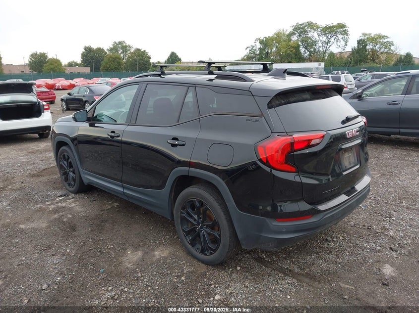 2019 GMC Terrain Sle black other gasoline 3GKALMEV6KL375411 photo #4