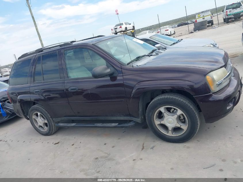 2008 Chevrolet Trailblazer Fleet VIN: 1GNDS13S582106076 Lot: 43331779