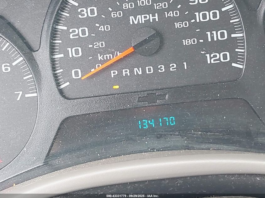 2008 Chevrolet Trailblazer Fleet VIN: 1GNDS13S582106076 Lot: 43331779