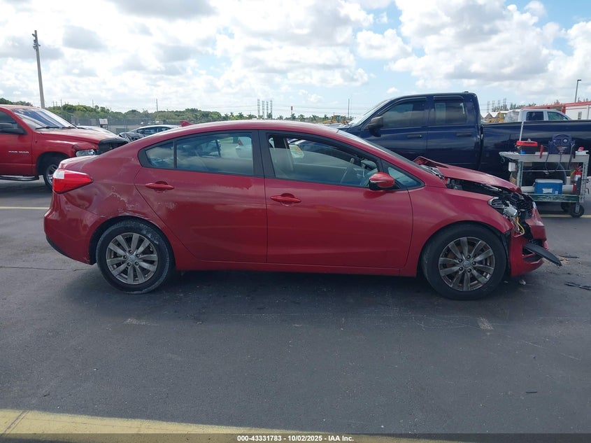 2015 KIA FORTE LX - KNAFX4A66F5381278