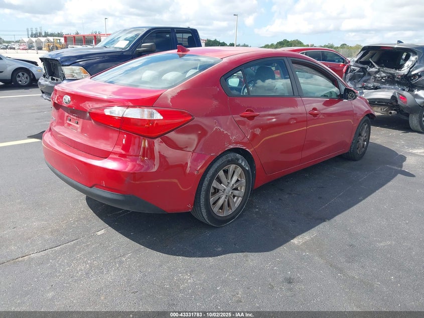 2015 KIA FORTE LX - KNAFX4A66F5381278