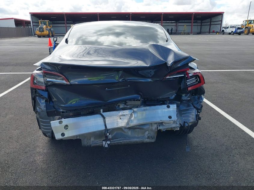 2022 Tesla Model 3 Rear-Wheel Drive VIN: 5YJ3E1EA0NF127314 Lot: 43331787