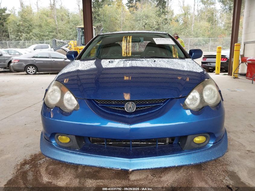 2003 Acura Rsx Type S VIN: JH4DC53023C008569 Lot: 43331792